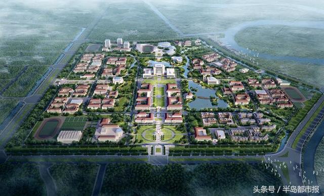 青岛大学胶州科教产业园正式开工奠基!快来看